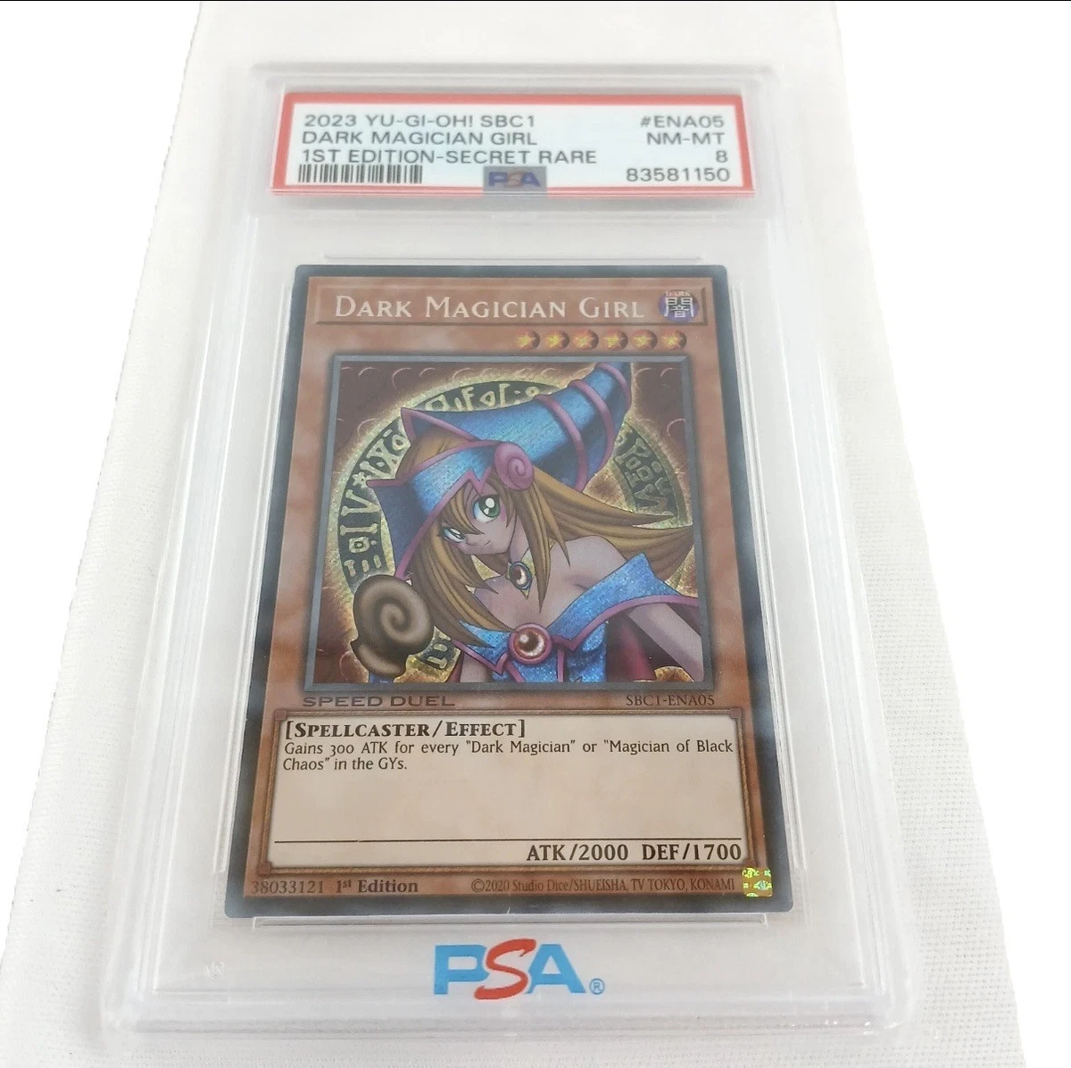 Dark Magician Girl Konami Yu-Gi-Oh! TCG Professional Sports