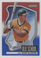 2022 Panini Prizm Old School Red White & Blue Prizm Mark McGwire #OS-7 0c57