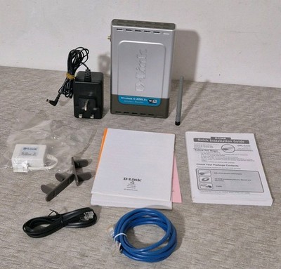 D-Link DSL-G624T Internet Router 54 Mbps 10/100 Mbps ADSL2+ WLAN 