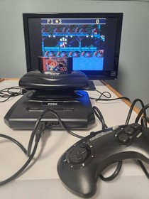 Sega Genesis 2 "Tower of Power" CD 32X Video Game Console, Tested & Working