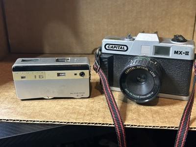 Mamiya 16 Subminiature Camera and Capital MX-II Camera
