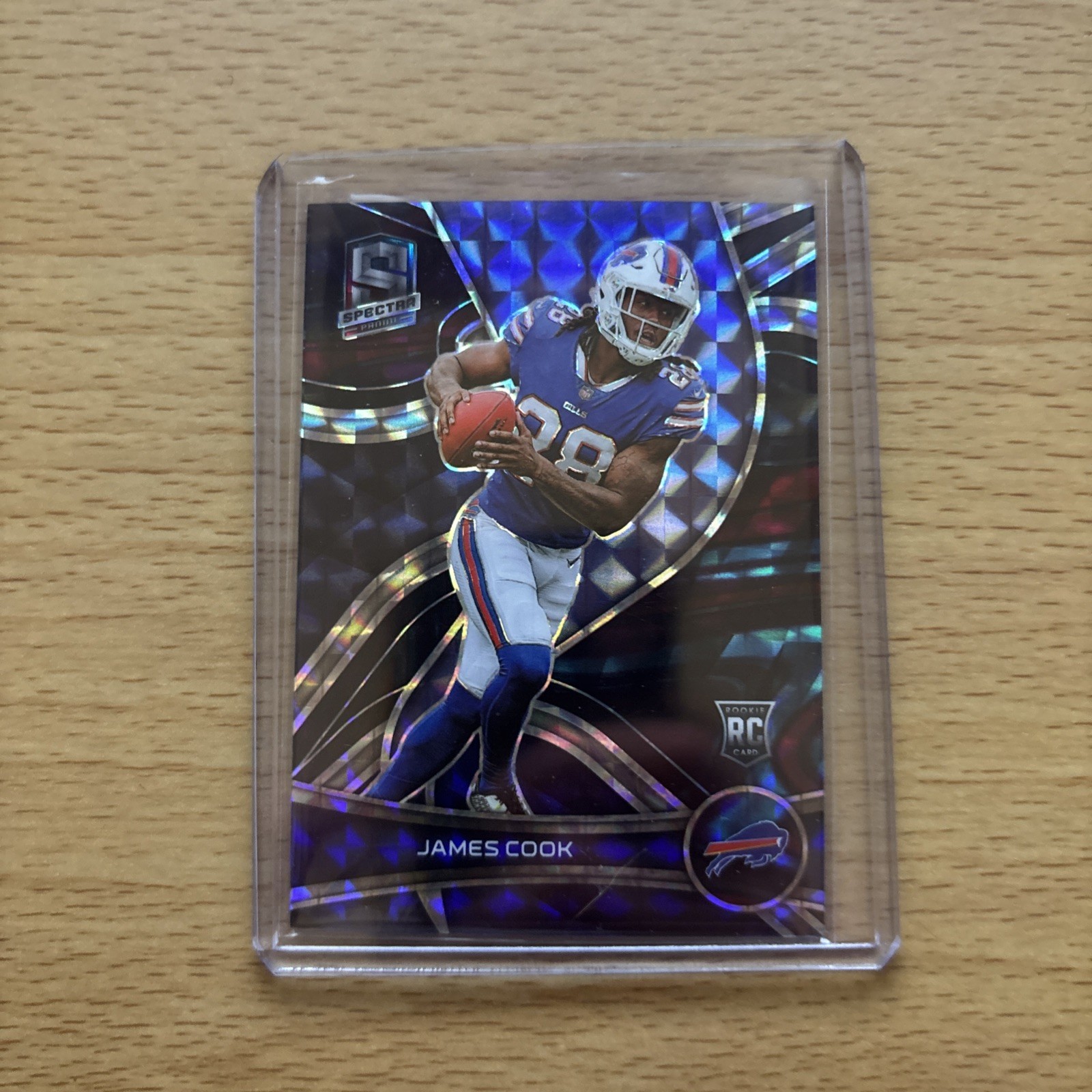 2022 Panini Spectra - Rookies James Cook #143 Interstellar Prizm /60 (RC)