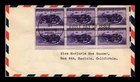 DR JIM STAMPS US PHILIPPINES FIRST DAY ISSUE SCOTT 925 BLOCK AIR MAIL COVER