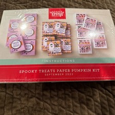 New Paper Pumpkin Stampin  Up Spooky Treats Paper Pumpkin Kit September 2022
