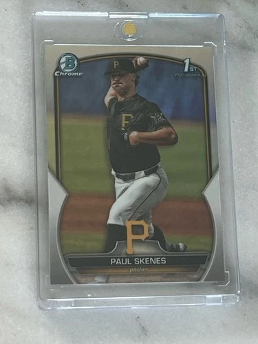2023 Bowman Draft Paul Skenes Chrome Refractor 1st #BDC-14 Pirates