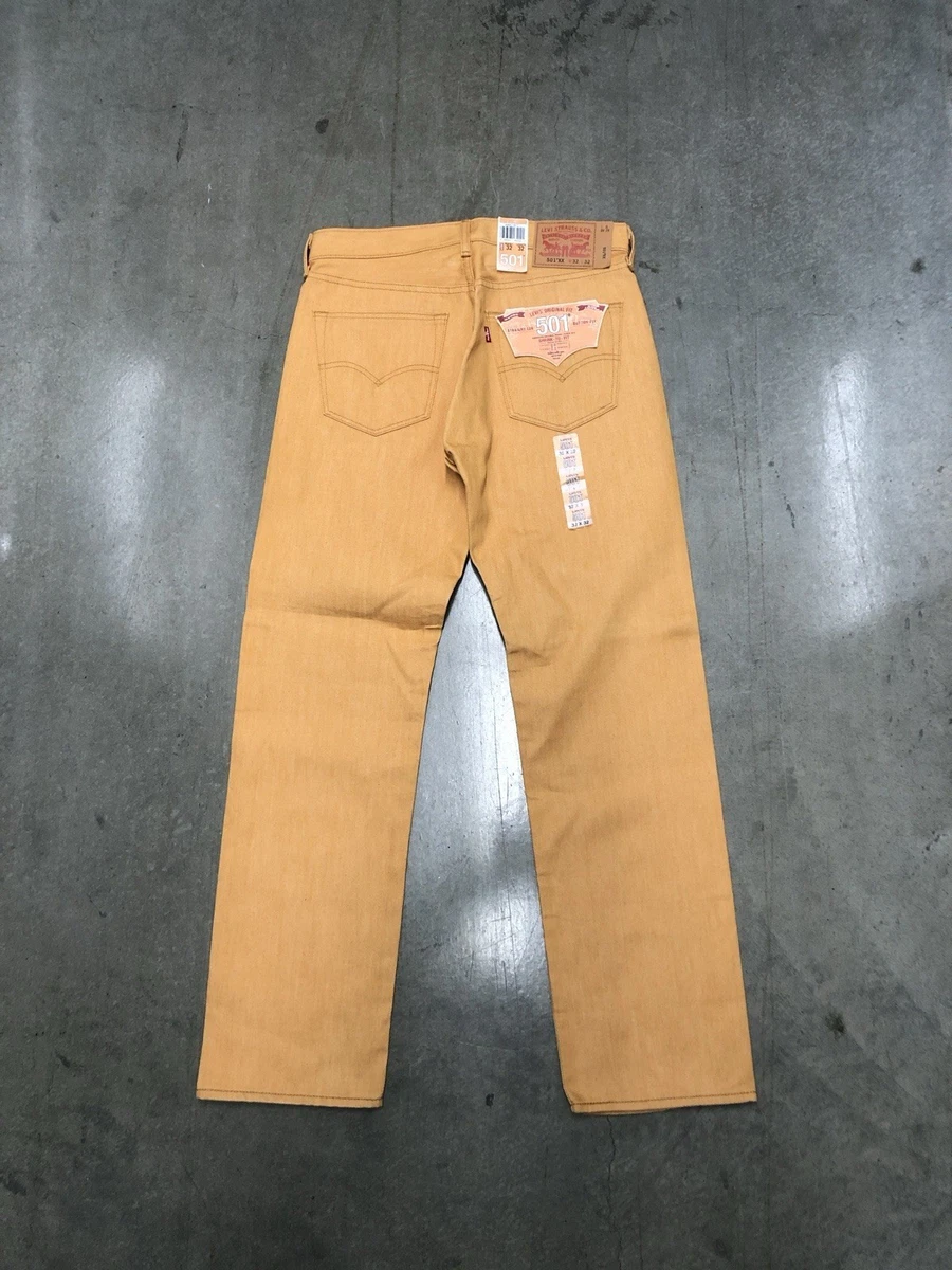 Levi's 501 イエロー チノパン W33 L32 Levi's 501 Yellow Jeans for Men for sale | eBay