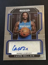 Cason Wallace Rookie Autograph - 2022 Prizm Draft Picks Basketball #FS-CWA