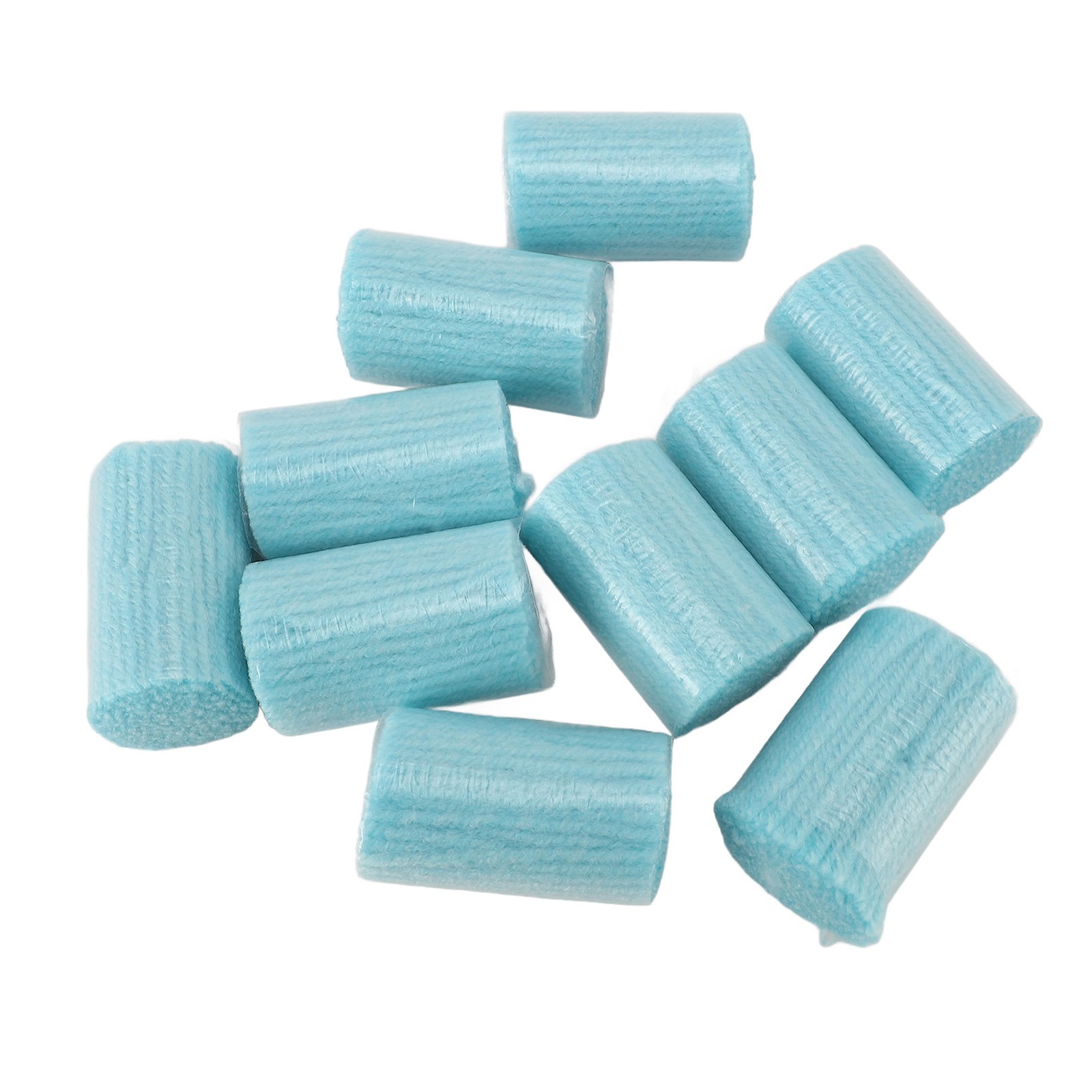 10 Roll Latch Hook Yarn Threads Single Color Multipurpose Yarn Kit For Crossing