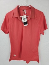 ADIDAS GOLF Mens HEAT.RDY Short Sleeve Polo Shirt Sz M NWT 70
