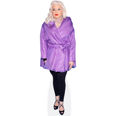 Megan Hilty (Coat) Mini Size Cutout