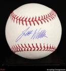 Jett Williams Autograph Signed Rawlings OMLB Baseball AUTO JSA COA