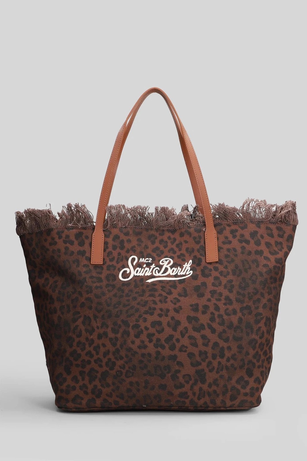 Borsa MC2 Saint Barth City Bag Dark Leopard