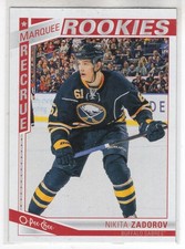 13/14 OPC O-PEE-CHEE NIKITA ZADOROV MARQUEE RC ROOKIE #635