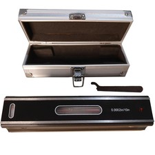 8'' Master Precision Level Metal Box 0.0002"/10" Accuracy Strip Level for Che...