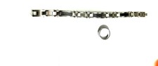 Schmuck f&uuml;r Herren aus Edelstahl, Armband und Ring