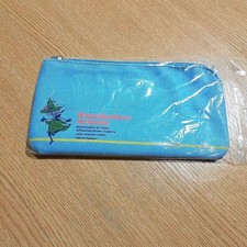Moomin Blue Pencil Case PP Material Kids Scho...
