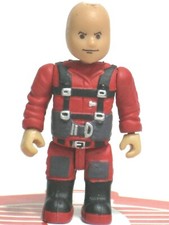 Mighty World Action Figure Emergency Firefighter 2006 Playthings INC #2