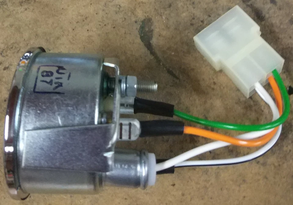 ASIENTO MEDIDOR DE TEMPERATURA VEGLIA BRESSEL ESTILO FIAT. TERMÓMETRO Foto 2 de 2