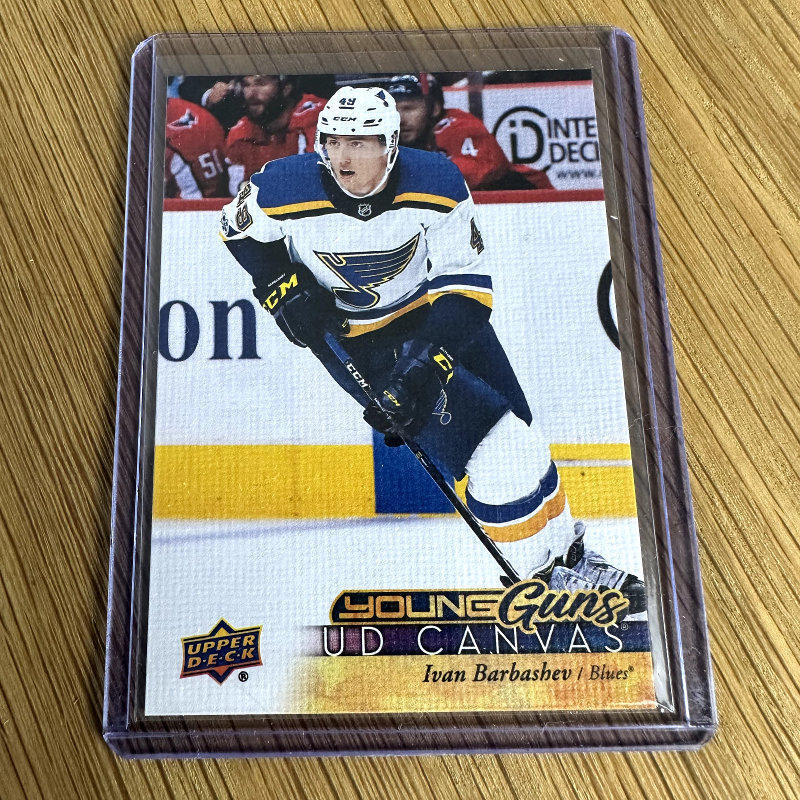2017-18 Upper Deck UD Canvas Young Guns Ivan Barbashev #C106 Rookie RC
