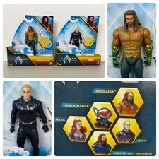 Spin Master DC Aquaman & The Lost Kingdom Orm & Aquaman 4” Figures 2pcs
