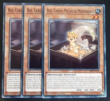 Playset 3X REX CARICO PELLICCIA MERCENARIA in Italiano MP23-IT175 Comune YUGIOH