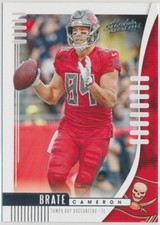 Cameron Brate 2019 Panini Absolute Football #87 Tampa Bay Buccaneers