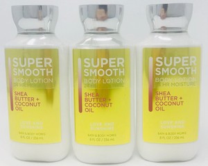 super smooth body lotion shea butter coconut oil