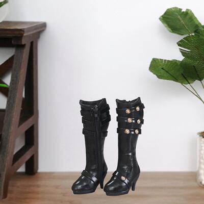 1/4 BJD Puppenschuhe Stiefel BJD Puppenzubehör Handarbeit High Heel Schuhe