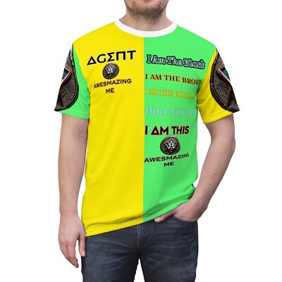 I AM THIS AWESMAZING ME Empowerment Cut & Sew Tee, Unisex Graphic Tee