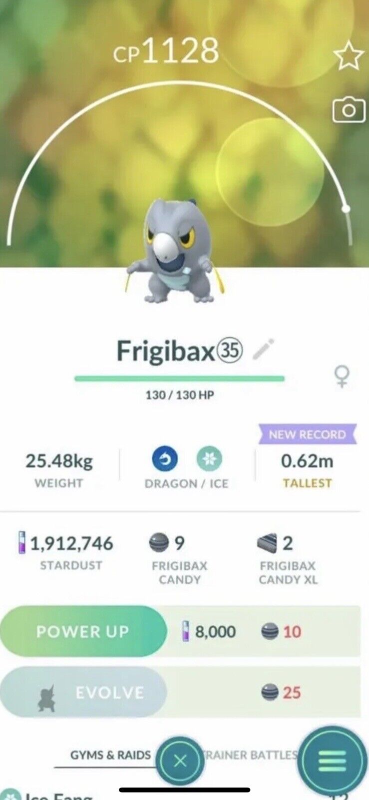 Frigibax - #996 -  Pokédex