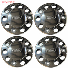 Set of 4 Wheel Trims Cover Stainless Steel 22.5" for Ford Truck/Bus