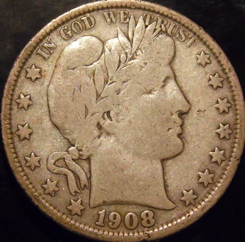 1908-O Barber Half Choice Original Fine