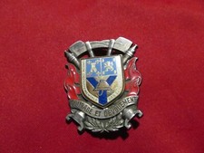 INSIGNE PUCELLE SAPEURS POMPIERS