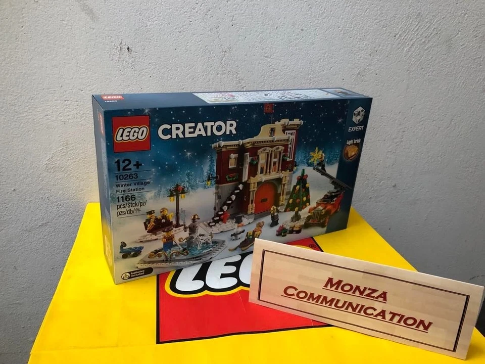 LEGO 10263 CASERMA DEI POMPIERI - MISB PERFETTO RITIRATO - NEW SEALED RETIRED - Immagine 2 di 4