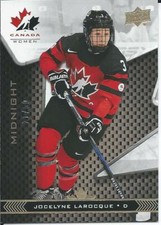  2018-19 Upper Deck UD Team-Canada Juniors JOCELYNE LAROCQUE #68 Midnight 21/50