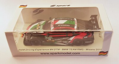 DTM 2018 #12 Alessandro Zanardi - BMW M4 DTM - 1:43 Spark SG636 OVP Misano