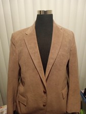 Vintage Tan Corduroy Sport Coat Size Large