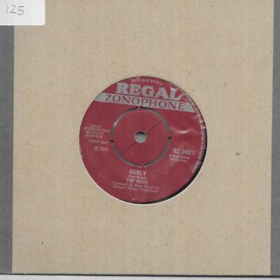 The Move (Roy Wood / Jeff Lynne) Curly UK 45 7'' Single + This Time Tomorrow