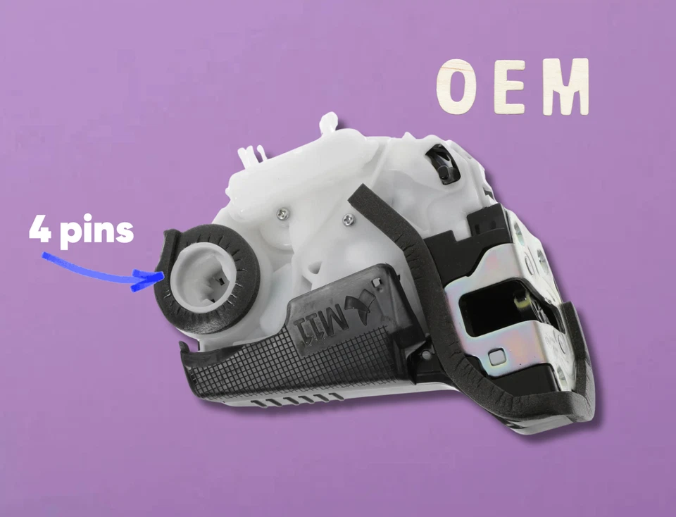 Actuador de pestillo de cerradura de puerta trasera izquierda OEM para Honda Fit 2015-2017 Foto 4 de 4