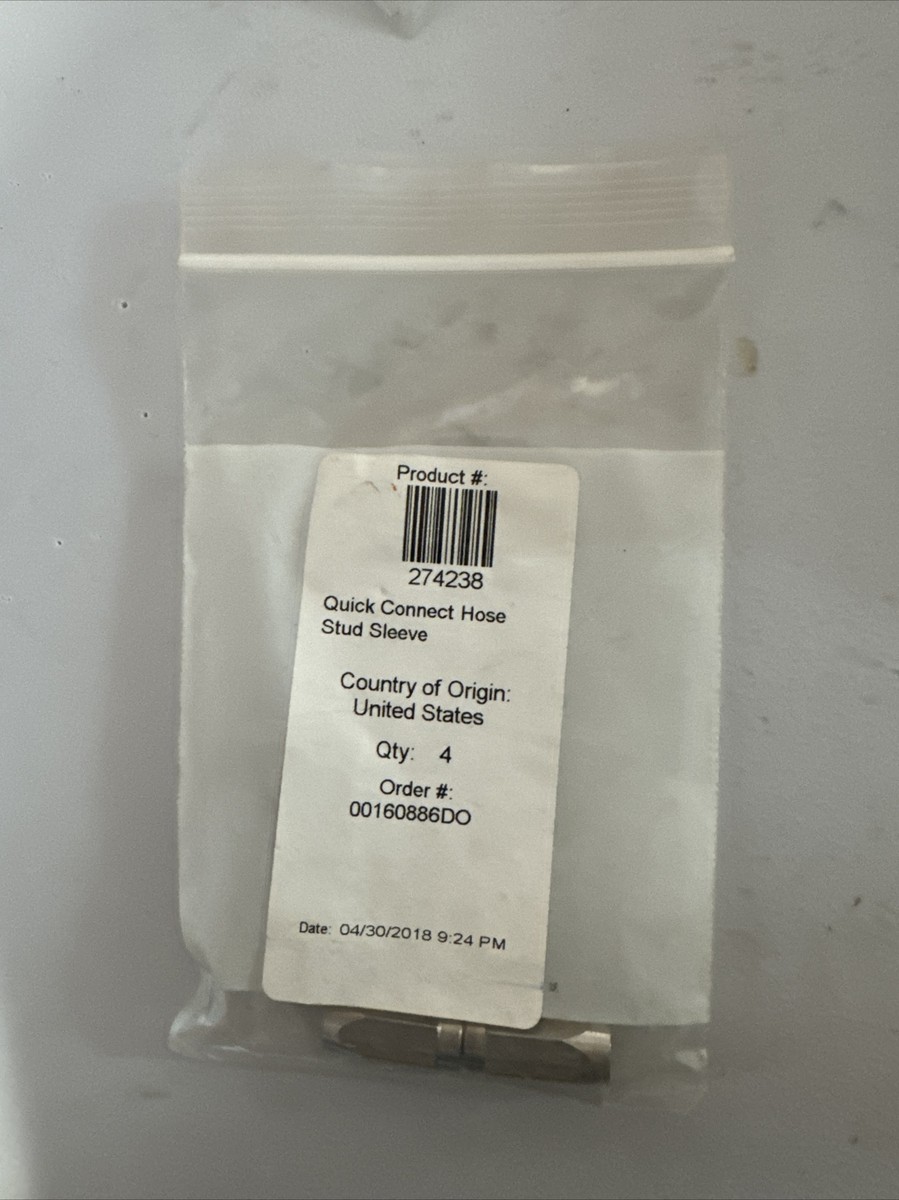Source 4 Industries Threaded Quick Connect Hose Stud Sleeve 272427
