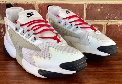 Nike Zoom Air 2K Gym Red Size 11US Womens Running Shoes Sneaker White  AO0354-107 | eBay