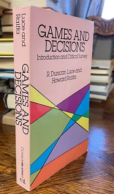 Dover Books on Mathematics Ser.: Games and Decisions : Introduction and Critical