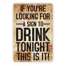 Bar Metal Tin Signs, Home Bar Wall Decor, Retro Metal Signs Plaque, Funny Bar...