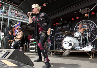 James Durbin at the 2012 Rock On The Range festival at Crew Stadiu- Old Photo
