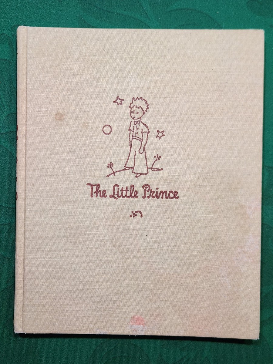 THE LITTLE PRINCE by Antoine De Saint Exupery 1943 hc FIRST