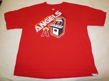 ☆ FLAWLESS LA ANGELS 1980's RETRO ATARI Video Arcade Shirt MAJESTIC 2XL XXL RARE