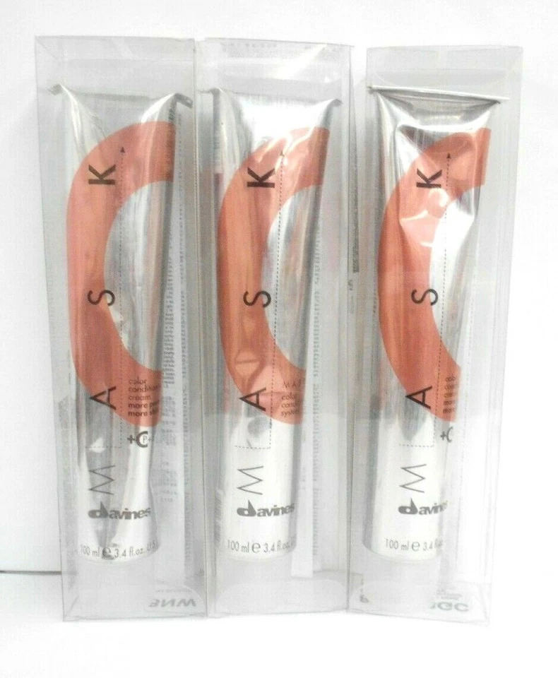 Mascarilla acondicionadora sistema permanente de color de cabello Davines 3,4 oz. (ELIGE EL COLOR DEL AÑO) Foto 4 de 4
