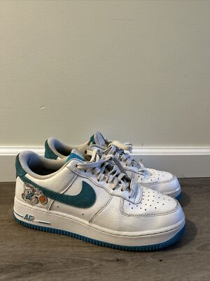Size 9 - Nike Air Force 1 '07 x Space Jam Low Hare