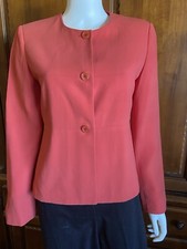 Harve Bernard, Womens Jacket Blazer ,lined, Coral, Size 6, excellent condition