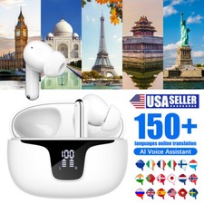 150 Languages Two-Way Translator Earbuds Wireless Headphone Bluetooth Headset